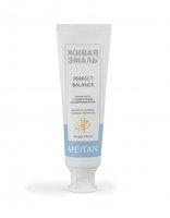 Зубная паста с пробиотиками и бамбуковым углём PERFECT BALANCE Живая эмаль MeiTan